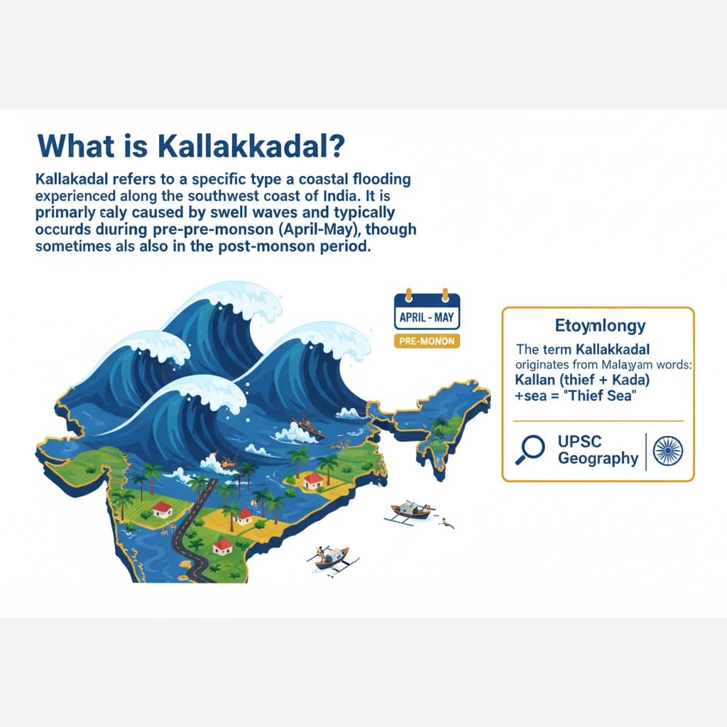 Kallakkadal: Coastal Flooding in Kerala - Causes and Impact
