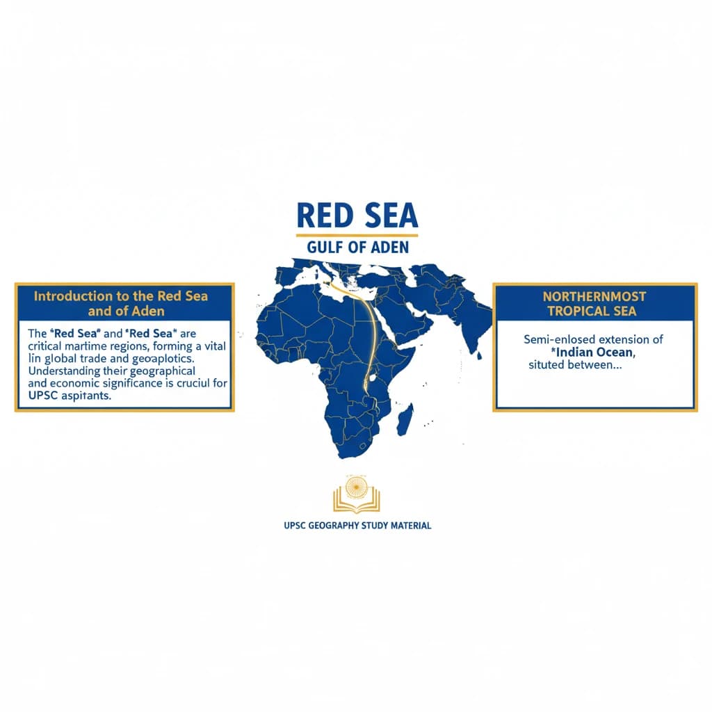 Red Sea & Gulf of Aden: Location, Economic Significance, and Red Sea Rift