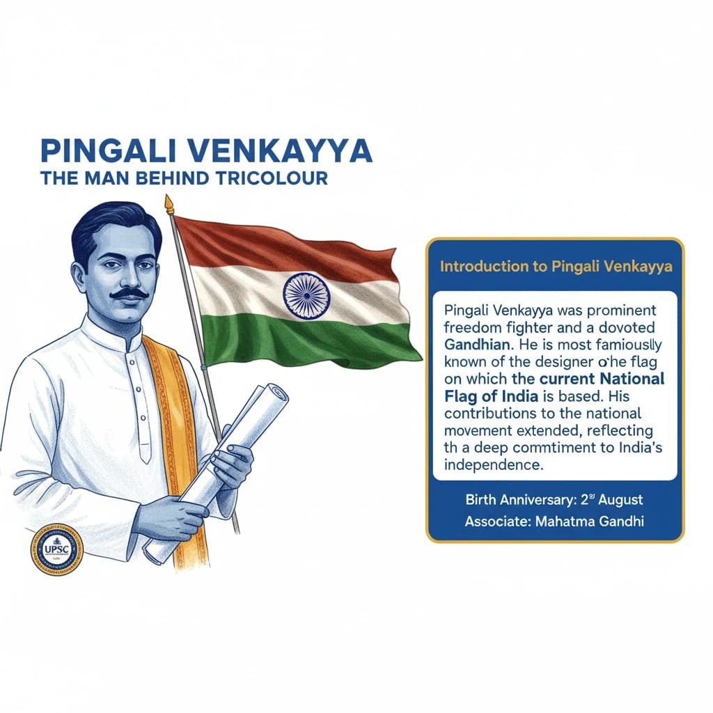 Pingali Venkayya, the Man Behind Tricolour