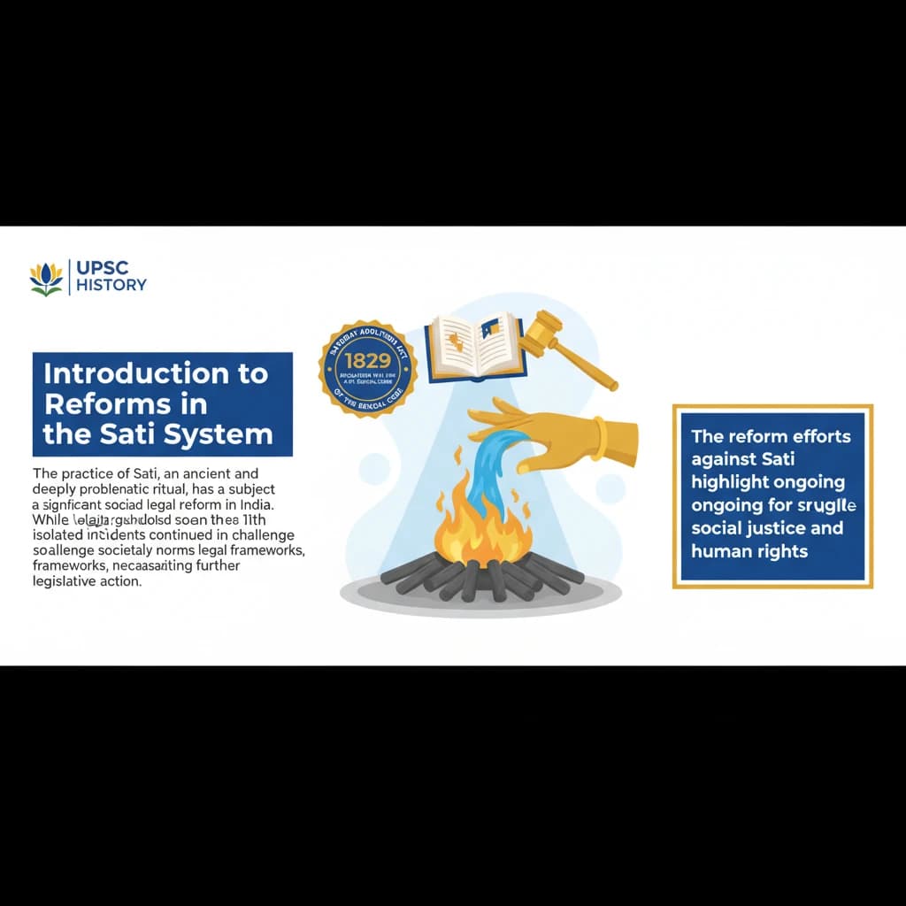 Reforms in the Sati System