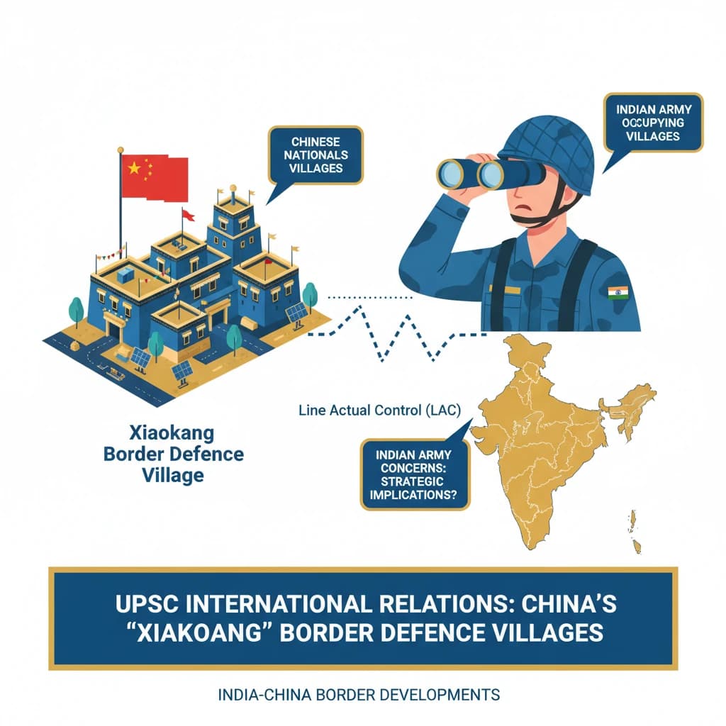 China’s ‘Xiaokang’ Border
Defence Villages along the LAC