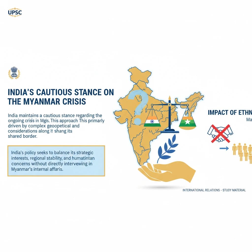 India Stance on Myanmar Crisis