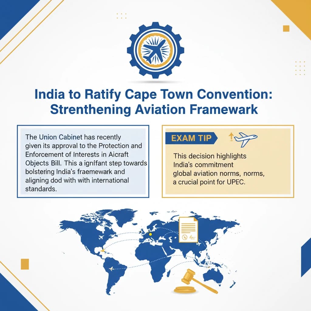 India to Ratify Cape Town Convention