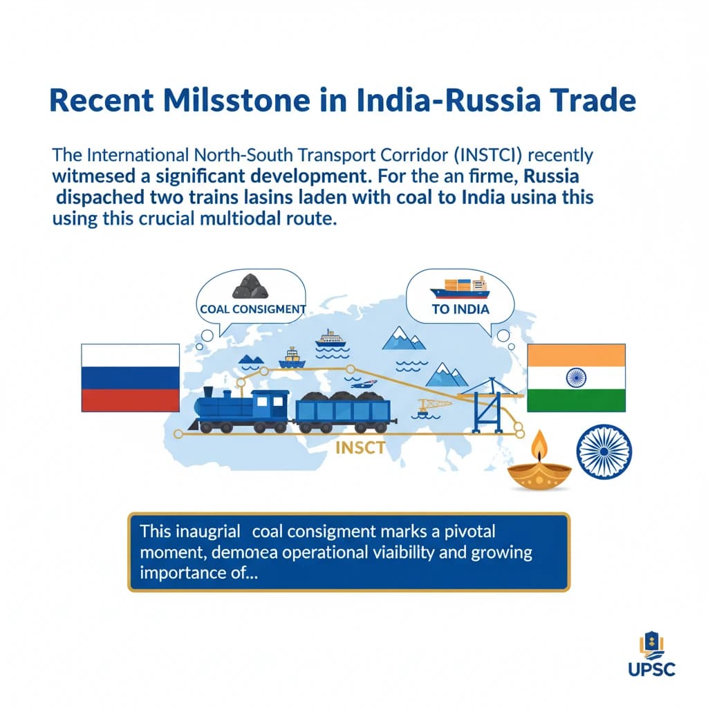 Russian Consignment to India via INSTC