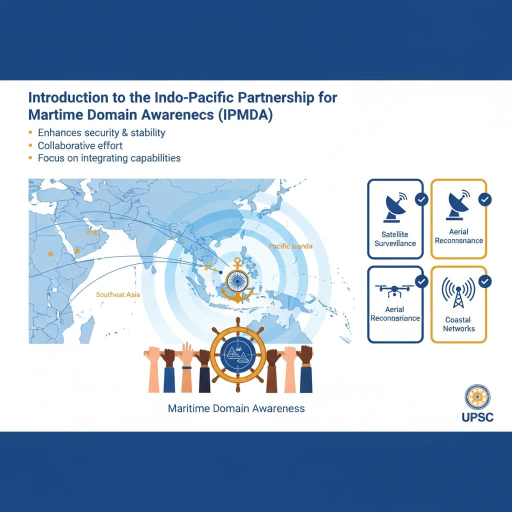 What is the Indo-Pacific Partnership for Maritime Domain Awareness (IPMDA)?