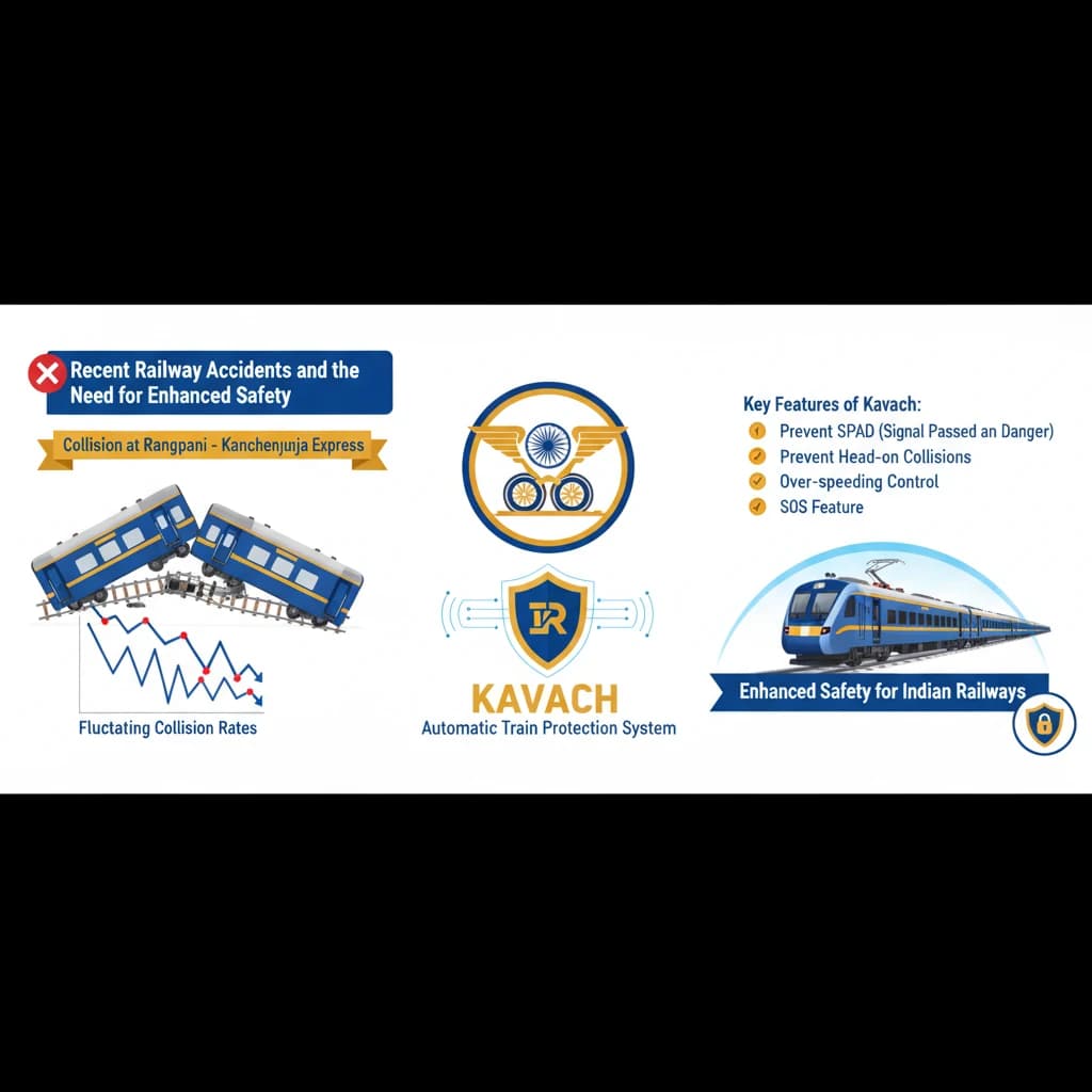 Railway Accidents and Kavach System