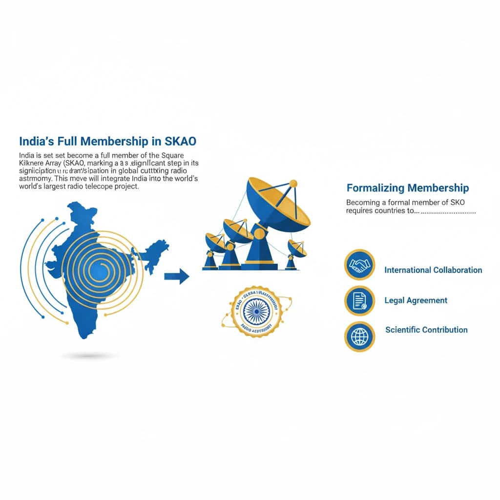 India to Join SKAO as a Full Member