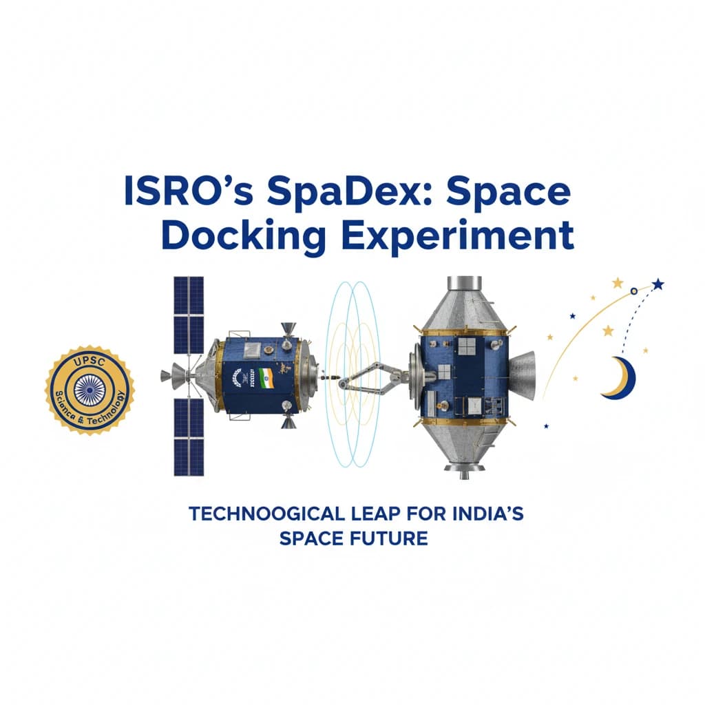 ISRO's SpaDEx Mission: Satellite Docking Experiment