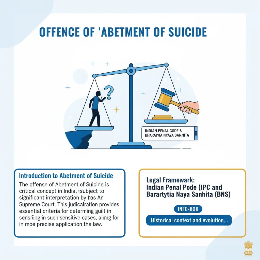 Offence of ‘Abetment of Suicide’