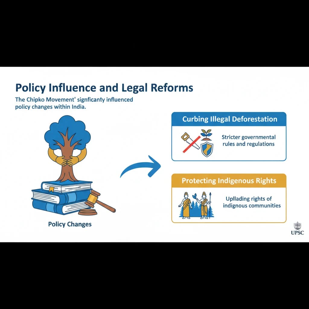 The movement also influenced policy changes